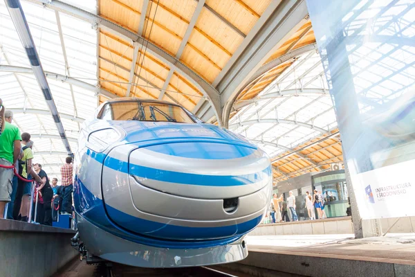 Pendolino pravé wroclaw Polsko poprvé — Stock fotografie