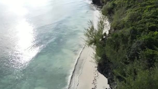 Indiai-óceán Zanzibár partjainál, Tanzániában — Stock videók