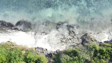 Tanzanya 'nın Zanzibar kıyısındaki okyanus manzarası
