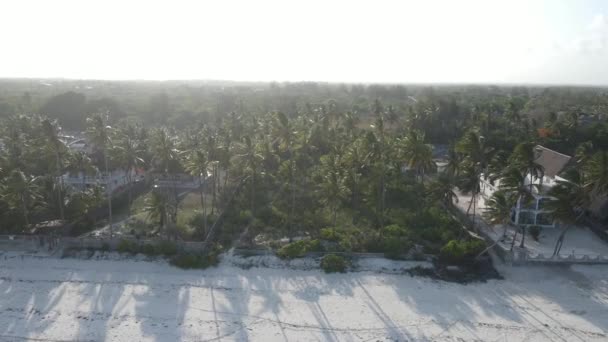 Huizen op Zanzibar eiland, Tanzania, Afrika — Stockvideo
