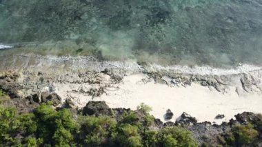 Tanzanya, Zanzibar adasındaki boş plaj, yavaş çekim