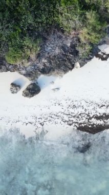 Tanzanya 'nın Zanzibar adasındaki boş kumsal