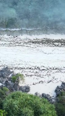 Tanzanya 'nın Zanzibar adasındaki boş kumsal
