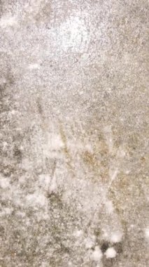 Tanzanya 'nın Zanzibar kıyısındaki okyanusta alçak gelgitin dikey videosu