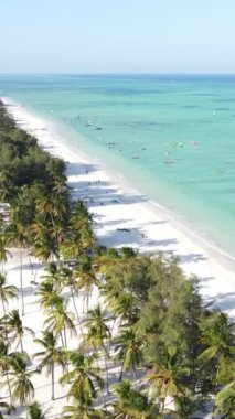 Tanzanya 'nın Zanzibar adasındaki sahil