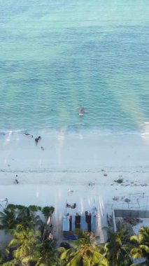 Tanzanya 'nın Zanzibar adasındaki sahil
