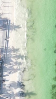Tanzanya 'nın Zanzibar adasındaki sahil