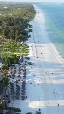 Tanzanya 'nın Zanzibar adasındaki sahil