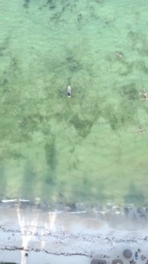 Tanzanya 'nın Zanzibar adasındaki sahil