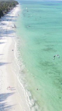 Tanzanya 'nın Zanzibar adasındaki sahil