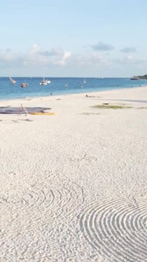Tanzanya 'nın Zanzibar adasındaki sahil