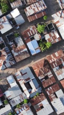 Tanzanya - Zanzibar adasında evler, yavaş çekim