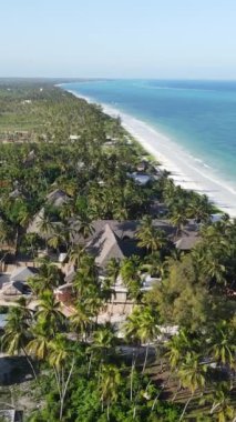 Tanzanya - Zanzibar adasında evler, yavaş çekim