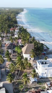 Tanzanya - Zanzibar adasında evler, yavaş çekim