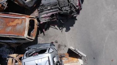 Irpin, Ukrayna 'da arabaları yok etti ve vurdu. Savaşın sonuçları.