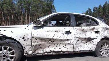 Irpin, Ukrayna 'da arabaları yok etti ve vurdu. Savaşın sonuçları.