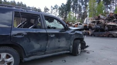 Irpin, Ukrayna 'da arabaları yok etti ve vurdu. Savaşın sonuçları.