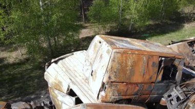 Irpin, Ukrayna 'da arabaları yok etti ve vurdu. Savaşın sonuçları.