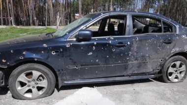 Irpin, Ukrayna 'da arabaları yok etti ve vurdu. Savaşın sonuçları.