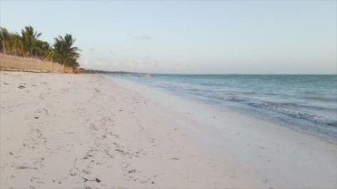 Bu video, Tanzanya 'nın Zanzibar adasındaki kumsalın 8K çözünürlüklü yavaş çekimini gösteriyor.