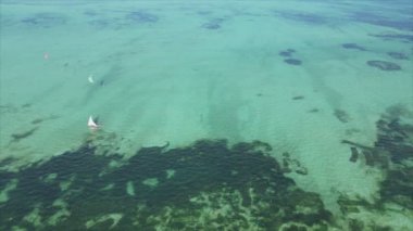 Bu video, Zanzibar açıklarında 8K çözünürlüklü yavaş çekim yapan tekneleri gösteriyor.