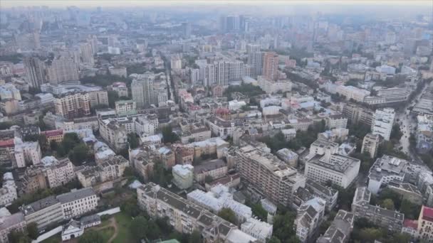 Stock Footage Shows Aerial View Kyiv Ukraine Resolution — Stock videók