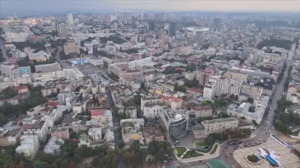 Stock Footage Shows Aerial View Kyiv Ukraine Resolution — Vídeo de Stock