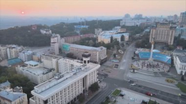 Bu stok görüntüler Ukrayna 'nın Kyiv kentinin sabah 8 km çözünürlüğündeki hava görüntüsünü gösteriyor.