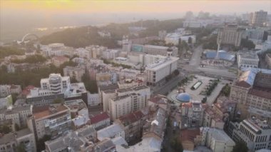 Bu stok görüntüler Ukrayna 'nın Kyiv kentinin sabah 8 km çözünürlüğündeki hava görüntüsünü gösteriyor.