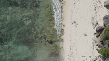 Bu video, Tanzanya 'nın Zanzibar adasında 8K çözünürlükte yavaş çekimde boş bir plajı gösteriyor.