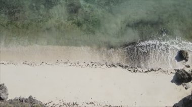 Bu video, Tanzanya 'nın Zanzibar adasında 8K çözünürlükte yavaş çekimde boş bir plajı gösteriyor.