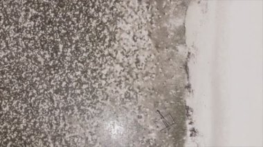 Bu stok videosu 8K çözünürlükte Zanzibar açıklarında okyanusta alçak gelgitin havadan görüntüsünü gösteriyor.