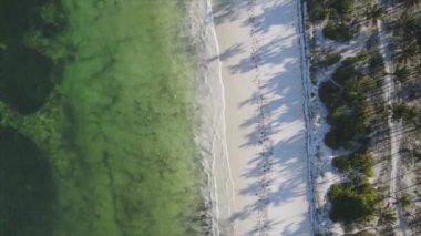 Bu video 8K çözünürlükte Tanzanya 'nın Zanzibar kıyısındaki okyanus manzarasını gösteriyor.