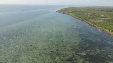 Bu video 8K çözünürlükte Tanzanya 'nın Zanzibar kıyısındaki okyanus manzarasını gösteriyor.