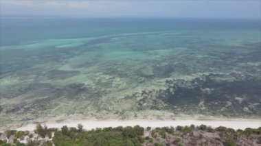 Bu video 8K çözünürlükte Tanzanya 'nın Zanzibar kıyısındaki okyanus manzarasını gösteriyor.