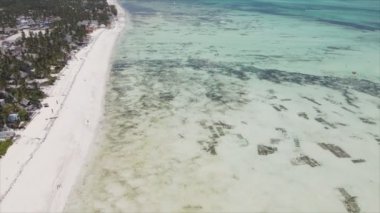 Bu video 8K çözünürlükte Tanzanya 'nın Zanzibar kıyısındaki okyanus manzarasını gösteriyor.