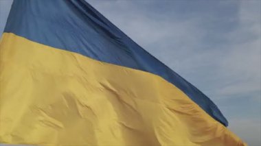 Bu stok görüntüler Ukrayna 'nın 8K çözünürlüklü ulusal bayrağını gösteriyor.