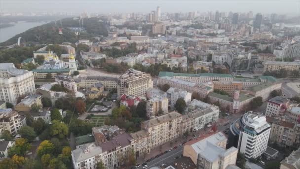 Stock Footage Shows Aerial View Kyiv Ukraine Resolution — Wideo stockowe