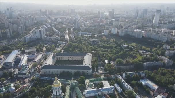 Stock Footage Shows Aerial View Kyiv Ukraine Resolution — Wideo stockowe