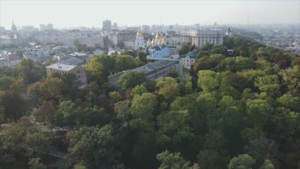 Készlet Felvételek Mutatják Légi Felvétel Kyiv Ukrajna Felbontású — Stock videók
