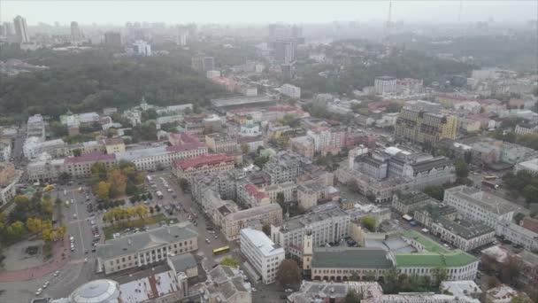 Stock Footage Shows Aerial View Kyiv Ukraine Resolution — Wideo stockowe
