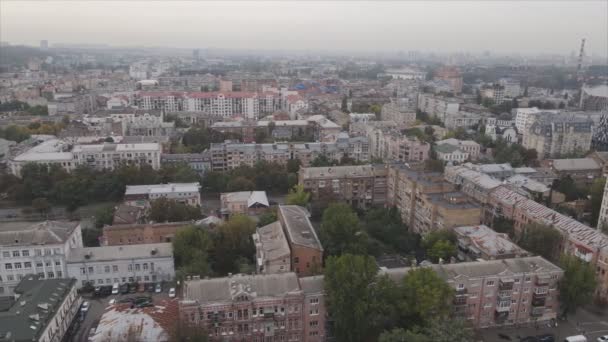 Stock Footage Shows Aerial View Kyiv Ukraine Resolution — 비디오