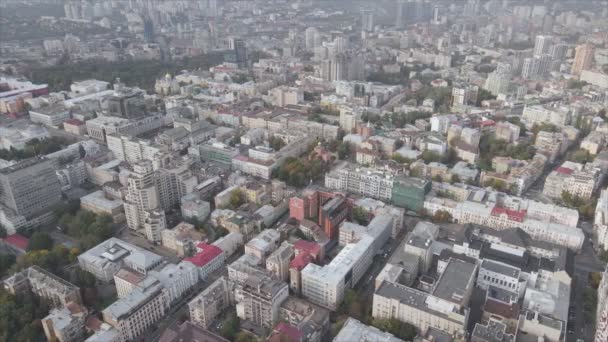 Stock Footage Shows Aerial View Kyiv Ukraine Resolution — Stockvideo