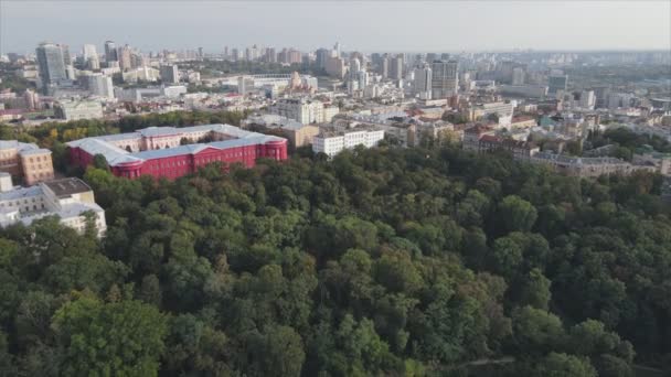 Stock Footage Shows Aerial View Kyiv Ukraine Resolution — Video Stock