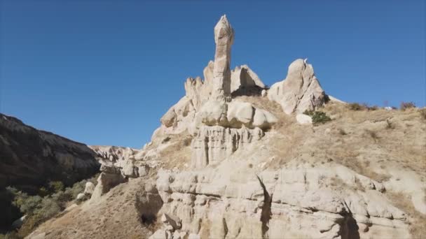 Deze Stockvideo Toont Een Luchtfoto Van Cappadocië Turkije Resolutie — Stockvideo