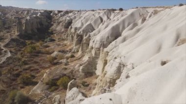 Bu video Türkiye 'nin Kapadokya kentinin 8K çözünürlükteki hava görüntüsünü gösteriyor.