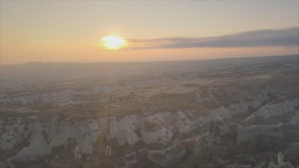 Этом Видео Показан Вид Восхода Солнца Гореме Каппашия Турция Разрешении — стоковое видео