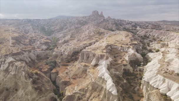 Stock Video Shows Aerial View Cappadocia Turkey Resolution — Stock Video