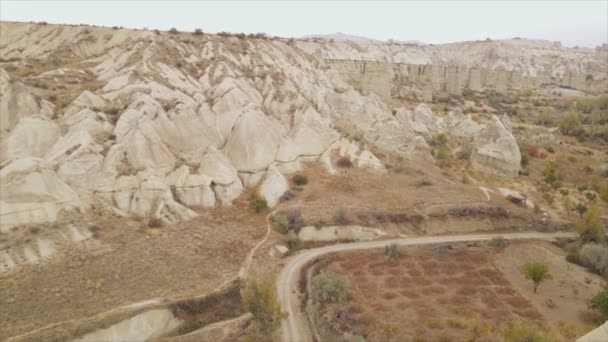 Este Video Muestra Una Vista Aérea Capadocia Turquía Resolución — Vídeos de Stock