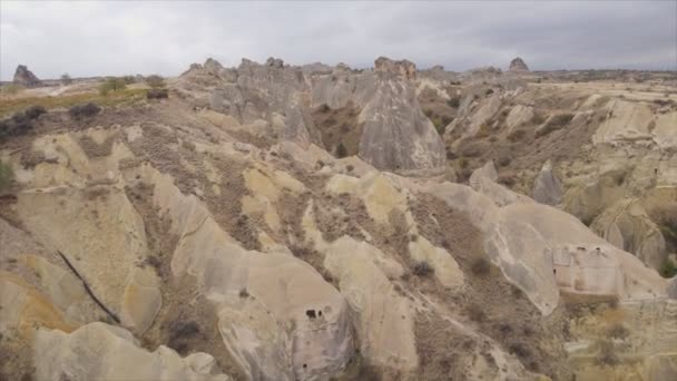 Stock Video Shows Aerial View Cappadocia Turkey Resolution — Stock Video